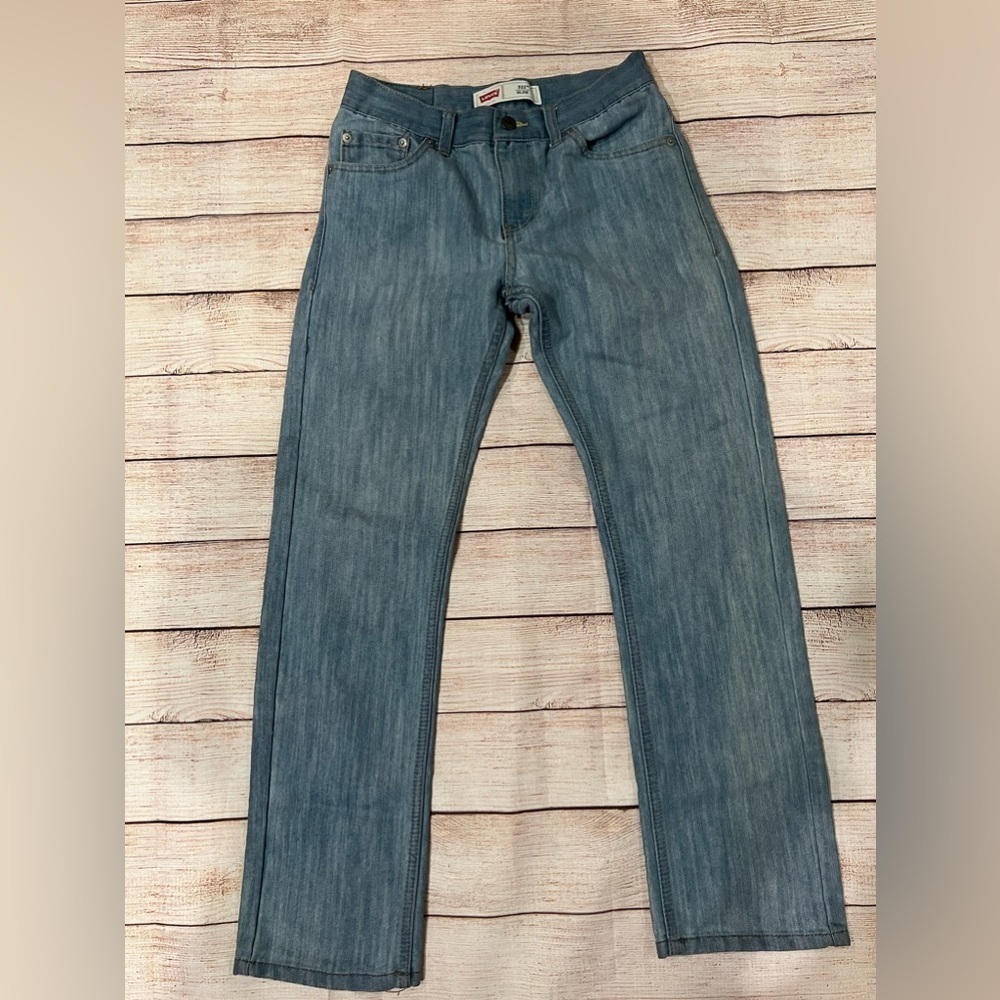 Levi's 511 Skinny Light Blue Jeans (Boys Size 14 Reg 27x27) Levi Strauss